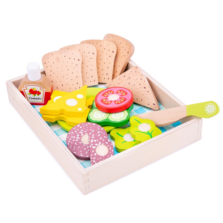 Cutting Meal - Lunch-Picnic - Box 18 pieces